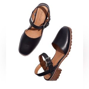 Madewell The Claudie Lugsole Mary Jane Black 8